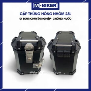 Cặp thùng hông nhôm 28L