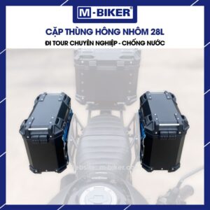 Cặp thùng hông nhôm 28L