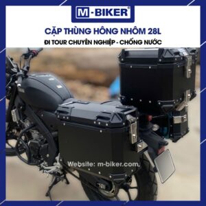 Cặp thùng hông nhôm 28L