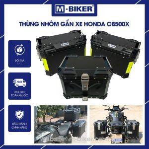 Bộ thùng nhôm CB500X chính hãng MBiker