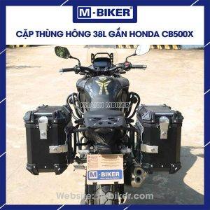 Bộ thùng nhôm CB500X chính hãng MBiker