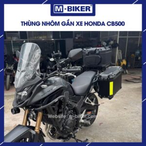 Bộ thùng nhôm CB500X chính hãng MBiker