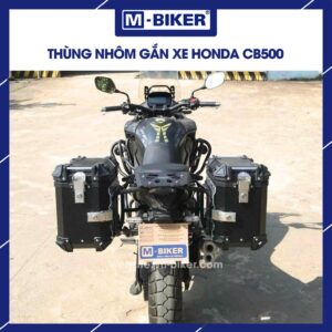 Bộ thùng nhôm CB500X chính hãng MBiker