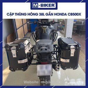 Bộ thùng nhôm CB500X chính hãng MBiker