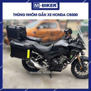Bộ thùng nhôm CB500X chính hãng MBiker