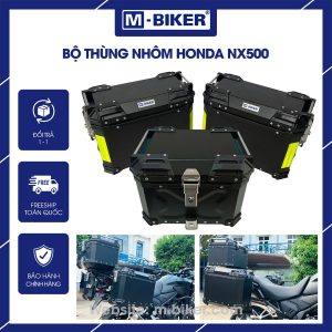 Bộ thùng nhôm NX500 chính hãng MBiker