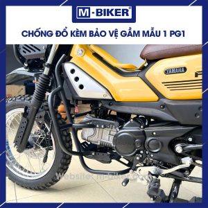 Chống đổ kèm bảo vệ gầm mẫu 1 Yamaha PG1