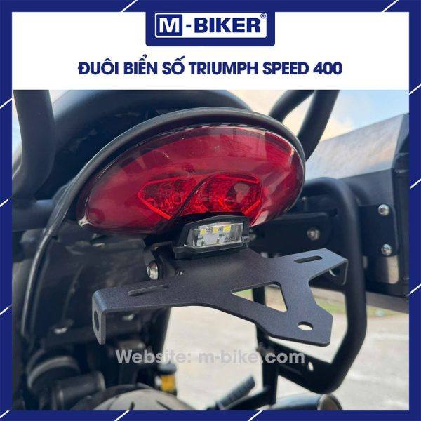 Đuôi biển số Triumph Speed 400