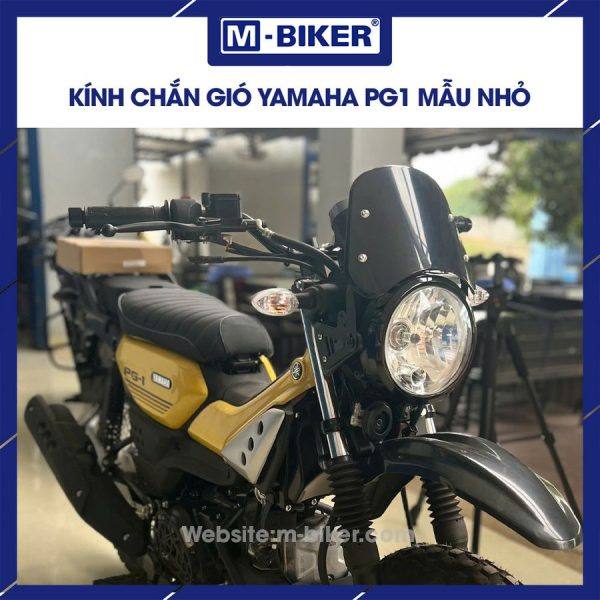 Kính chắn gió PG1 mặt nhỏ phong cách Vintage