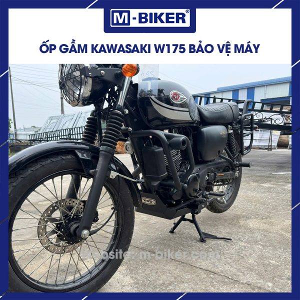 Ốp bảo vệ gầm Kawasaki W175 phun sơn tĩnh điện