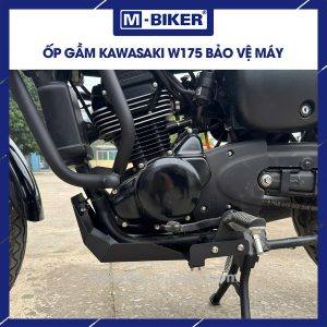 Ốp bảo vệ gầm Kawasaki W175 phun sơn tĩnh điện