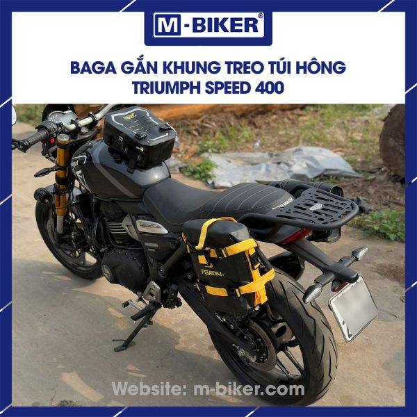 Baga gắn khung hông treo túi Triumph Speed 400