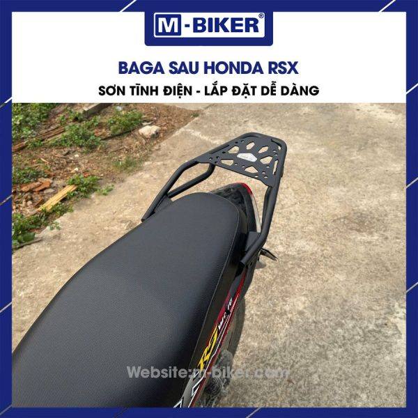 Baga sau Wave RSX chất liệu thép phun sơn tĩnh điện