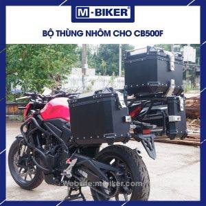 Bộ thùng nhôm CB500F chính hãng MBiker