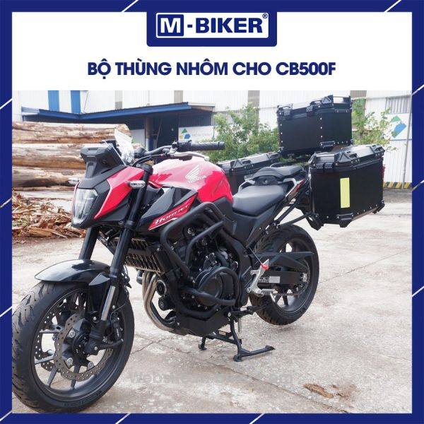 Bộ thùng nhôm CB500F chính hãng MBiker