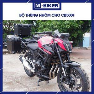 Bộ thùng nhôm CB500F chính hãng MBiker