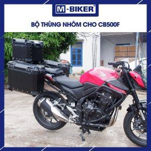 Bộ thùng nhôm CB500F chính hãng MBiker