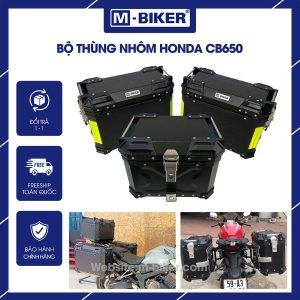 Bộ thùng nhôm CB650 chính hãng MBiker