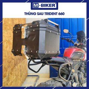 Bộ thùng nhôm Trident 660 chính hãng MBiker