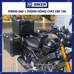 Bộ thùng nhôm XSR 155 chính hãng MBiker