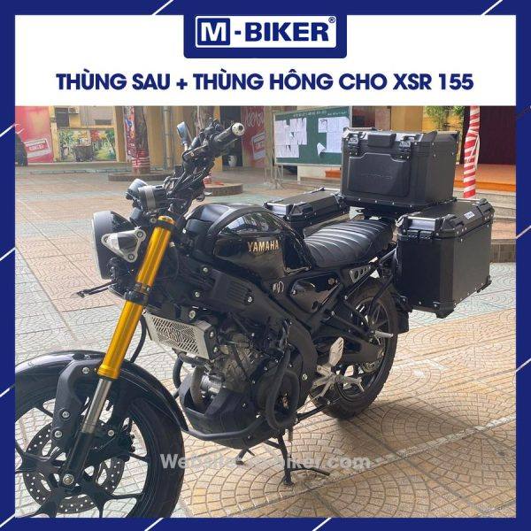 Bộ thùng nhôm XSR 155 chính hãng MBiker