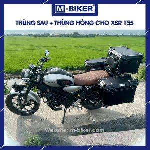 Bộ thùng nhôm XSR 155 chính hãng MBiker