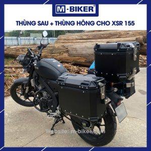 Bộ thùng nhôm XSR 155 chính hãng MBiker