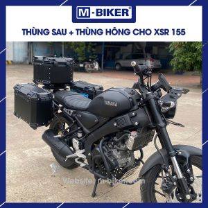 Bộ thùng nhôm XSR 155 chính hãng MBiker