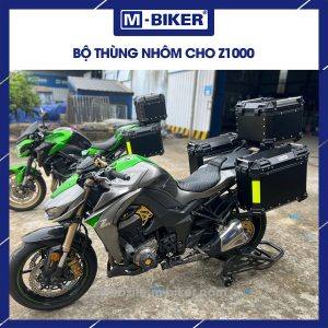 Bộ thùng nhôm Z1000 chính hãng MBiker