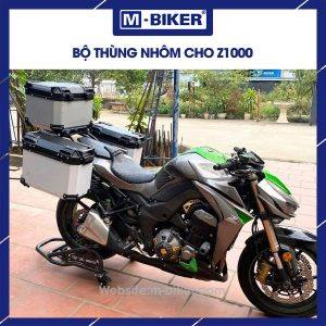 Bộ thùng nhôm Z1000 chính hãng MBiker