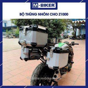 Bộ thùng nhôm Z1000 chính hãng MBiker