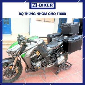 Bộ thùng nhôm Z1000 chính hãng MBiker