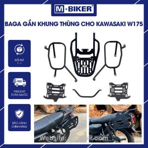 Baga gắn khung thùng hông W175 phun sơn tĩnh điện