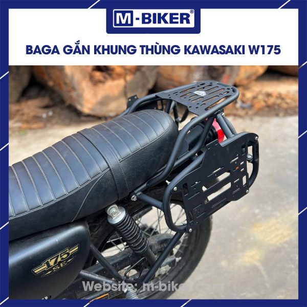 Baga gắn khung thùng hông W175 phun sơn tĩnh điện