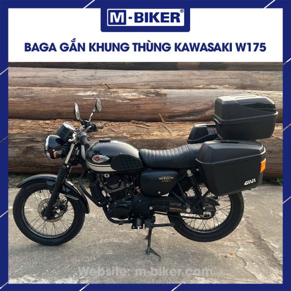 Baga gắn khung thùng hông W175 phun sơn tĩnh điện