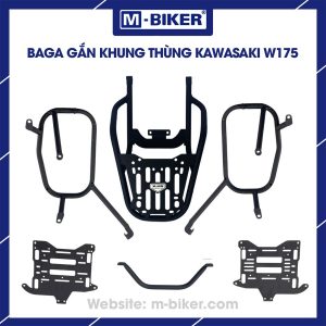 Baga gắn khung thùng hông W175 phun sơn tĩnh điện