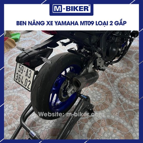 Ben nâng xe MT09 hai gắp MBiker