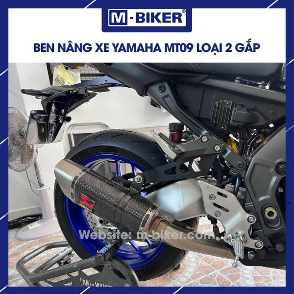 Ben nâng xe MT09 hai gắp MBiker