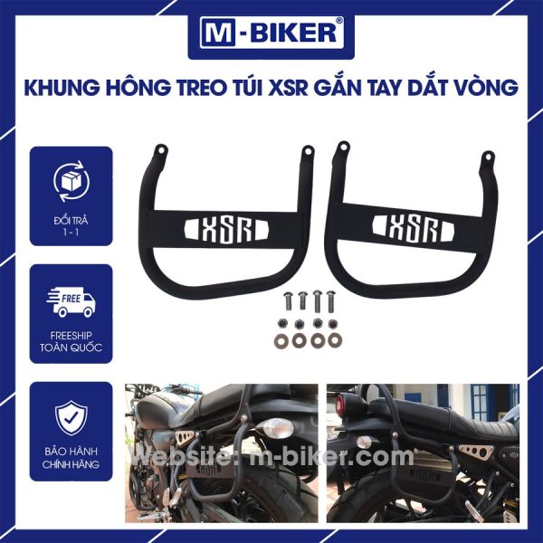 Khung hông treo túi khắc logo XSR