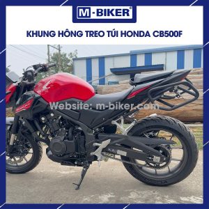 Khung treo túi đơn xe CB500F không cần baga