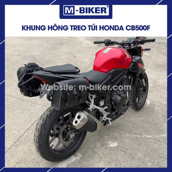 Khung treo túi đơn xe CB500F không cần baga