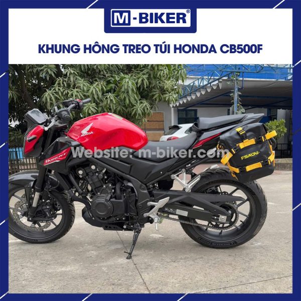 Khung treo túi đơn xe CB500F không cần baga