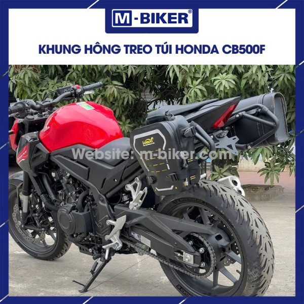 Khung treo túi đơn xe CB500F không cần baga