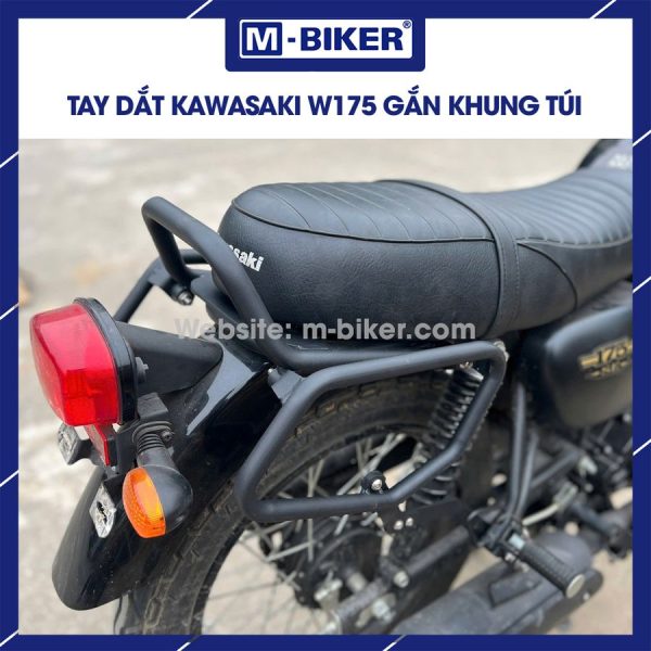 Tay dắt kèm khung treo túi W175 phun sơn tĩnh điện