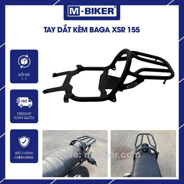 Tay dắt kèm baga sau XSR