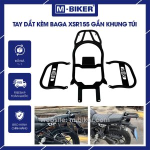 Tay dắt kèm baga XSR gắn khung túi