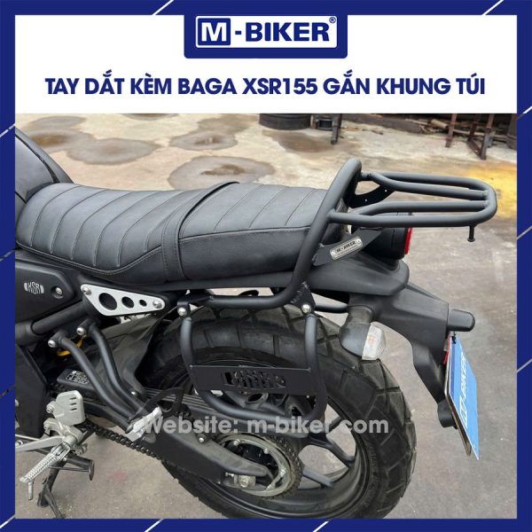 Tay dắt kèm baga XSR gắn khung túi