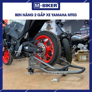 Ben nâng xe MT03 hai gắp MBiker