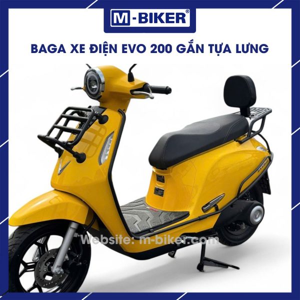 Baga sau Evo 200 mẫu tấm kèm tựa lưng