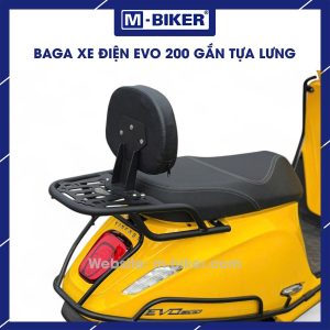 Baga sau Evo 200 mẫu tấm kèm tựa lưng